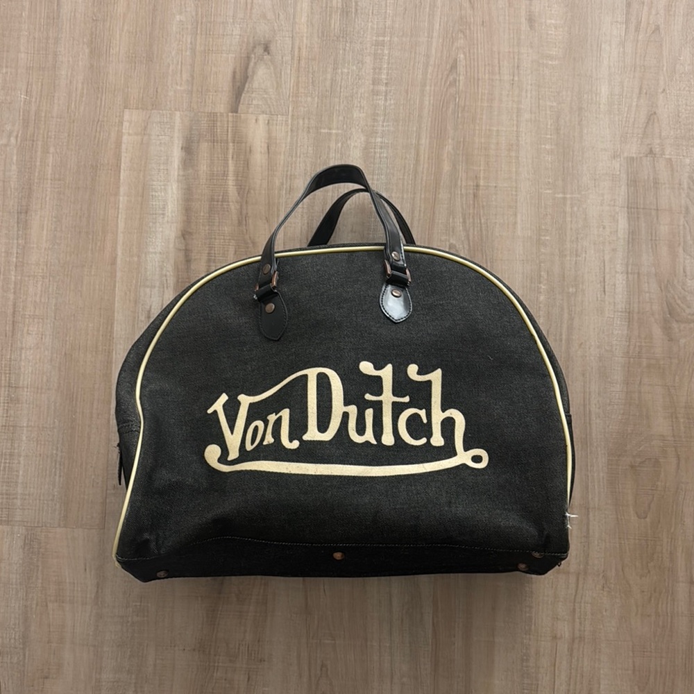 Von Dutch Duffle Weekender Travel Bowling Bag